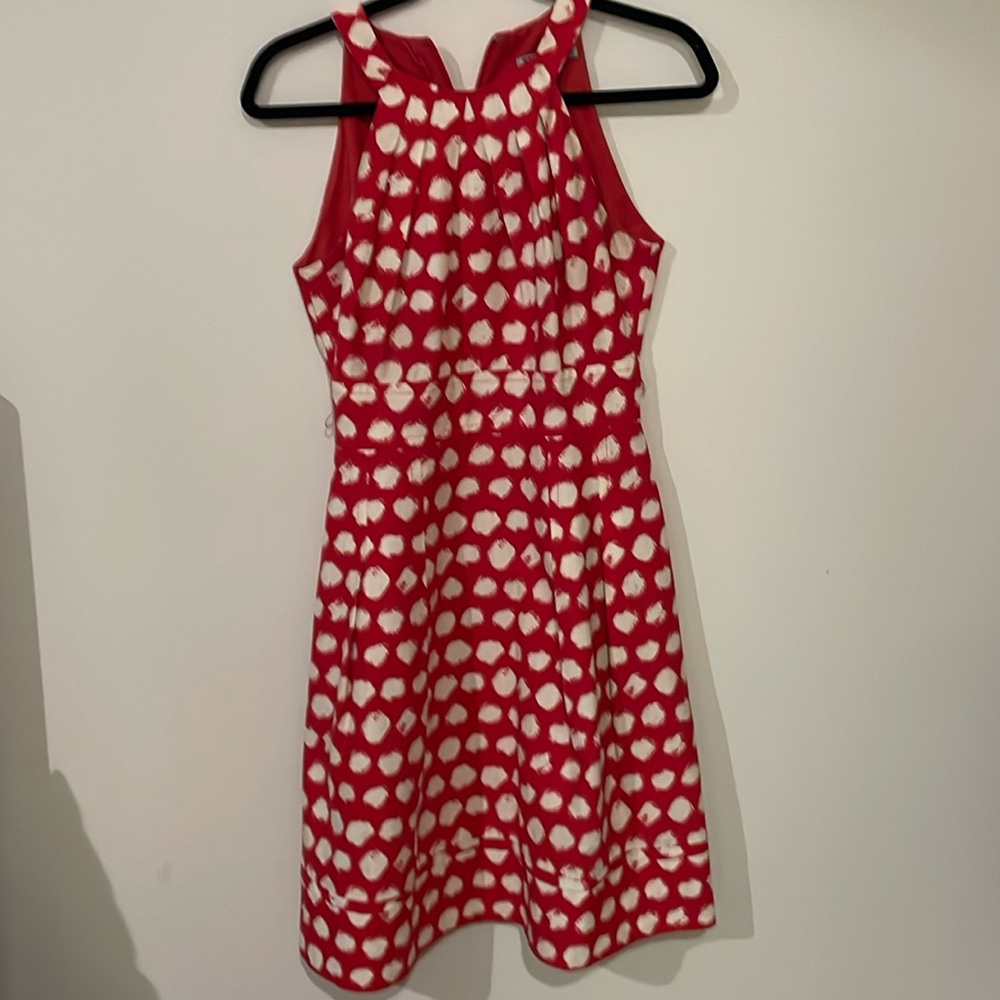 Eliza J pretty in red A frame Dress